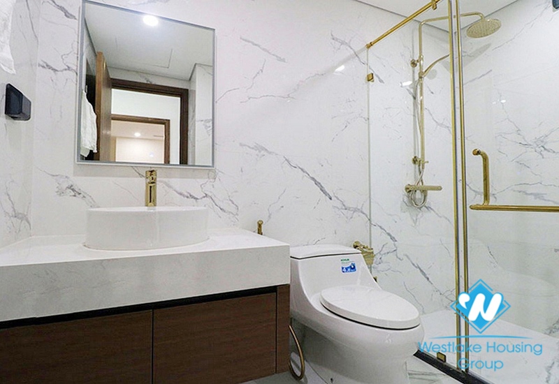 Morden and bright 2 beds apartment for rent in Sunshine City, Ciputra