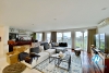 Lake view duplex 4 beds apartment for lease in Quang Khanh st, Tay Ho