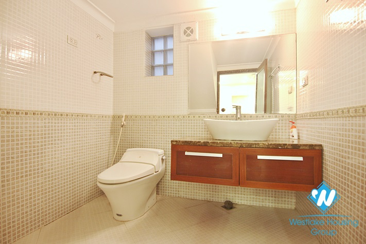 Three bedrooms house for lease in Dang Thai Mai area, Tay Ho