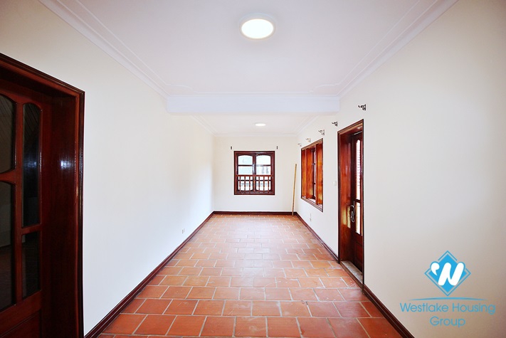 Beautiful house with swimming pool for rent in To Ngoc Van st, Tay Ho district 