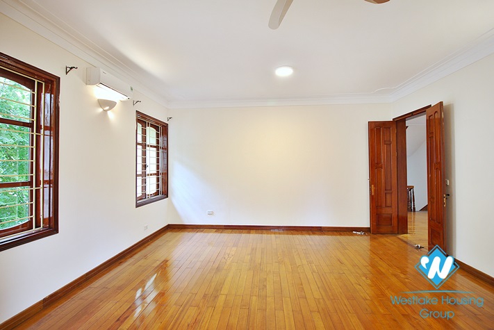 Beautiful house with swimming pool for rent in To Ngoc Van st, Tay Ho district 