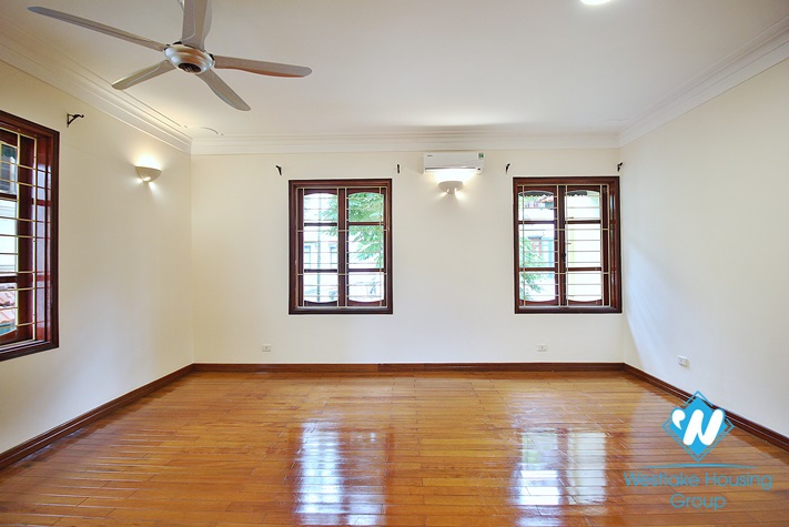 Beautiful house with swimming pool for rent in To Ngoc Van st, Tay Ho district 