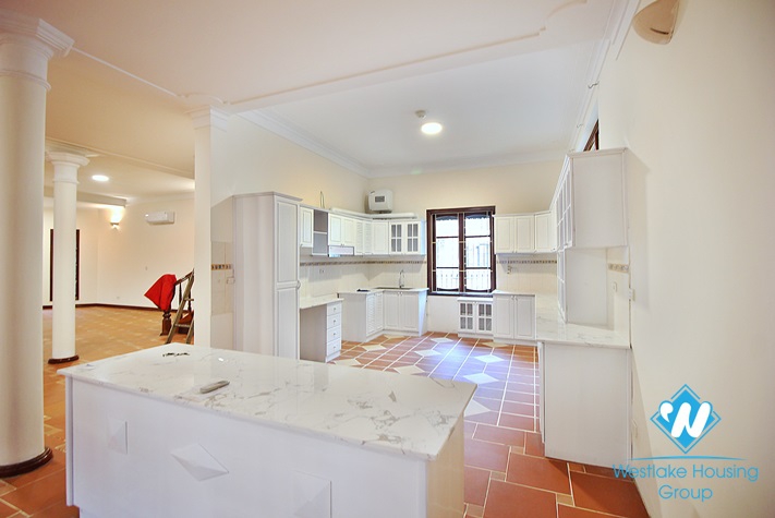 Beautiful house with swimming pool for rent in To Ngoc Van st, Tay Ho district 