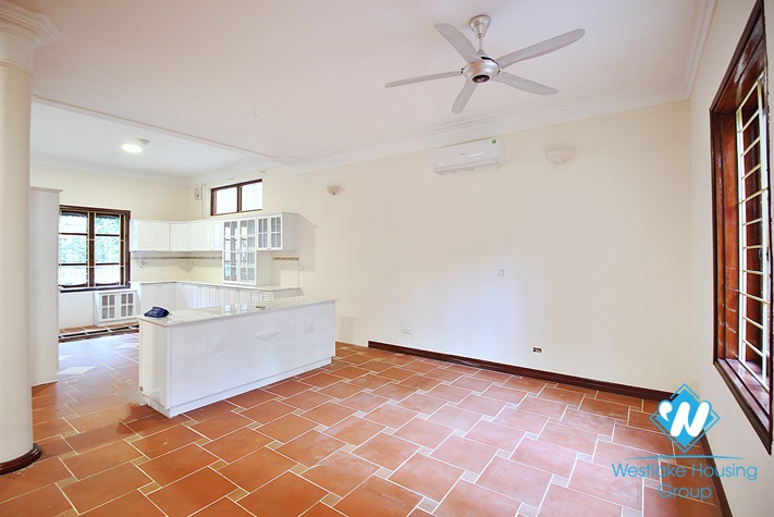 Beautiful house with swimming pool for rent in To Ngoc Van st, Tay Ho district 