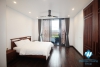 A brand new three bedrooms apartment for lease in Dang Thai Mai st, Tay Ho