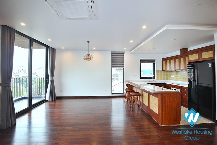 A brand new three bedrooms apartment for lease in Dang Thai Mai st, Tay Ho