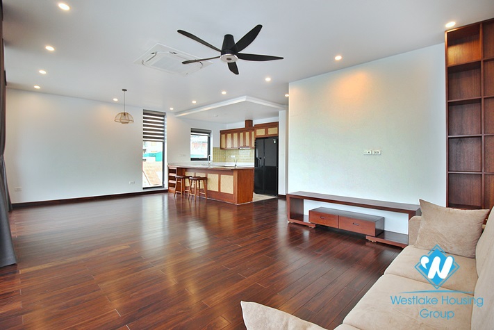 A brand new three bedrooms apartment for lease in Dang Thai Mai st, Tay Ho