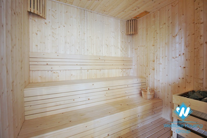 A brand new three bedrooms apartment for lease in Dang Thai Mai st, Tay Ho