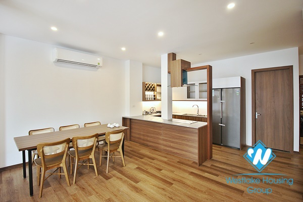 A newly 3 bedroom apartment for rent in Dang thai mai, Tay ho, Hanoi