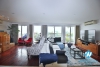 Lake view duplex 4 beds apartment for lease in Quang Khanh st, Tay Ho