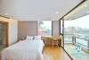Renovated and lake view 2 beds apartment for rent in Quang An st, Tay Ho