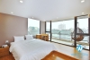 Renovated and lake view 2 beds apartment for rent in Quang An st, Tay Ho