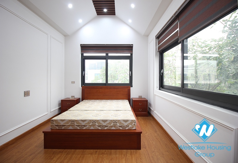 A modern house with full furnished for rent in Starlake area, Bac Tu Liem Distr, Ha Noi