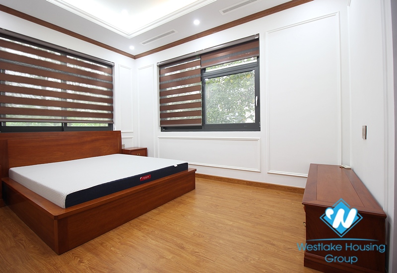 A modern house with full furnished for rent in Starlake area, Bac Tu Liem Distr, Ha Noi