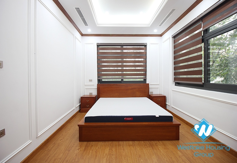 A modern house with full furnished for rent in Starlake area, Bac Tu Liem Distr, Ha Noi