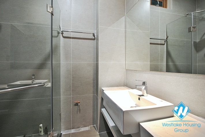 Lake view duplex three bedrooms apartment for rent in Nhat Chieu, Tay Ho