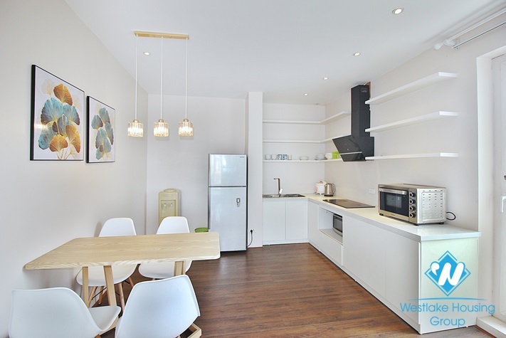 Top floor one bedroom apartment for rent in To Ngoc Van st, Tay Ho