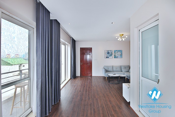 Top floor one bedroom apartment for rent in To Ngoc Van st, Tay Ho