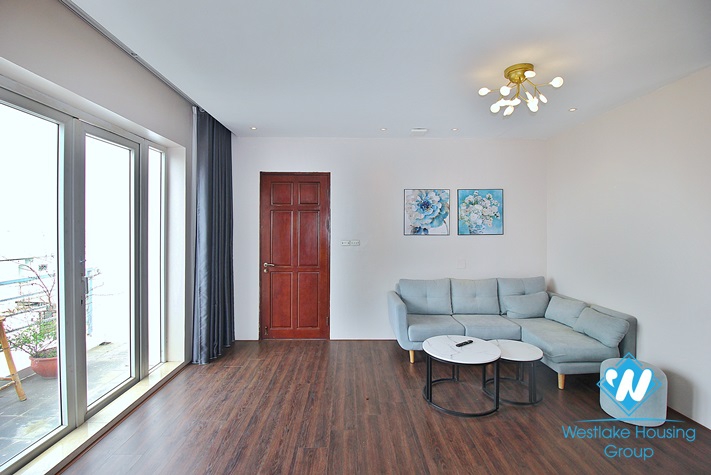 Top floor one bedroom apartment for rent in To Ngoc Van st, Tay Ho