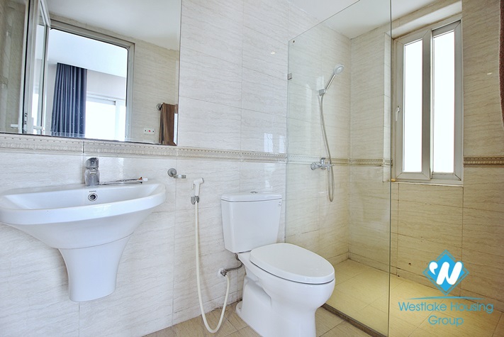 Top floor one bedroom apartment for rent in To Ngoc Van st, Tay Ho