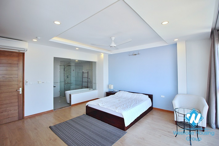 Spacious four bedrooms apartment for rent in To Ngoc Van, Tay Ho, Ha Noi