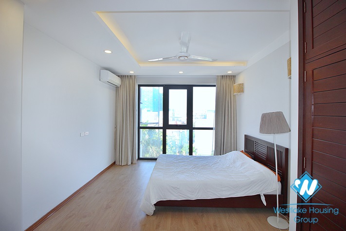 Spacious four bedrooms apartment for rent in To Ngoc Van, Tay Ho, Ha Noi