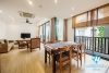 Brightly and cozy three bedrooms apartment for lease in Xuan Dieu, Tay Ho