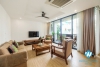 Brightly and cozy three bedrooms apartment for lease in Xuan Dieu, Tay Ho