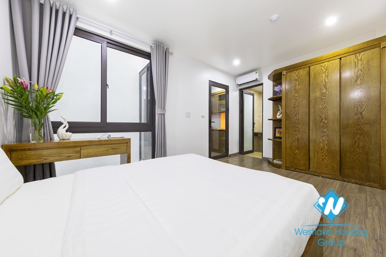 1 bedroom apartment for rent in Dich Vong Hau street, Cau Giay district.