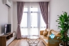 Very clean 1 bedroom apartment for rent in Ha Yen street, Cau Giay district