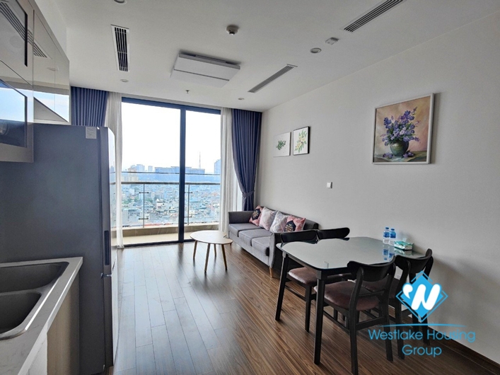 Very nice 2 bedroom apartment with balcony for rent in Vinhomes Westpoint Pham Hung.