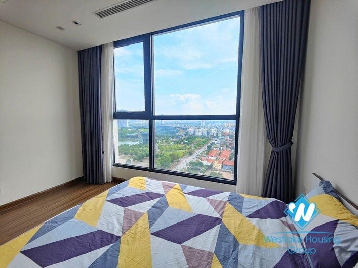 Very nice 2 bedroom apartment with balcony for rent in Vinhomes Westpoint Pham Hung.