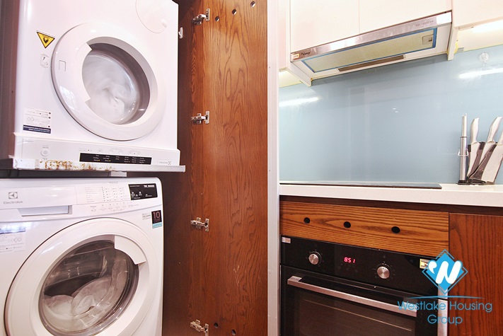 Nice apartment with fully furnished for rent in Trinh Cong Son street, Tay Ho district.