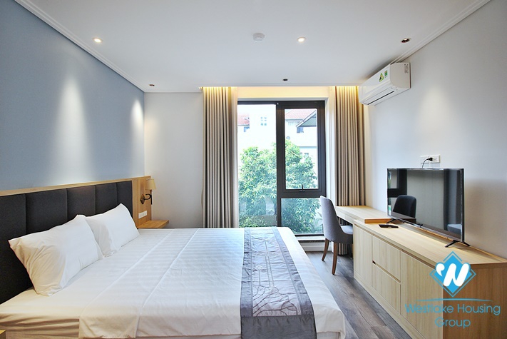 A pretty one bedroom apartment for rent in To Ngoc Van st, Tay Ho