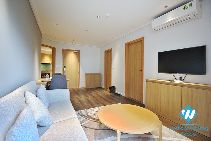 A pretty one bedroom apartment for rent in To Ngoc Van st, Tay Ho