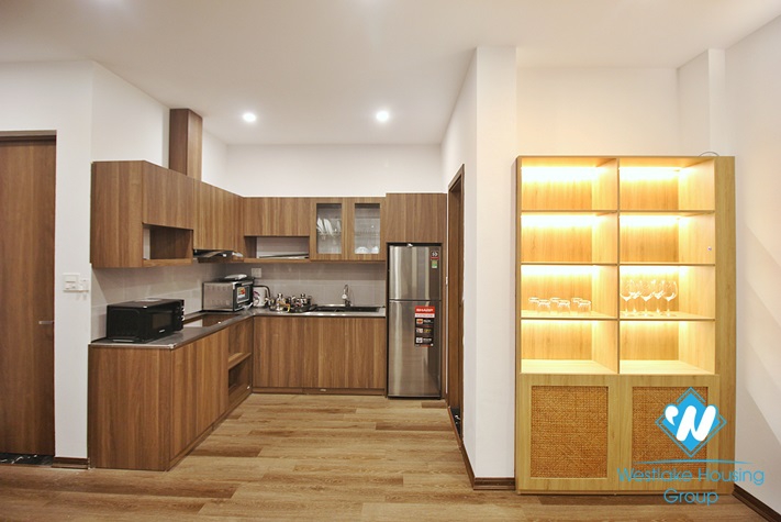 One bedroom apartment for rent in Dang Thai Mai street Tay Ho district .