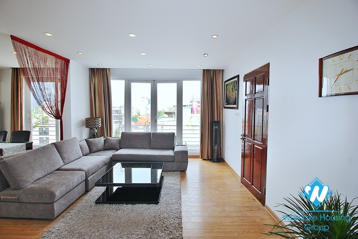 Nice apartment for rent near West lake, full furnished with large balcony