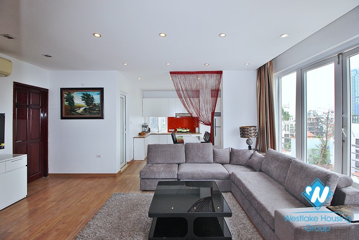 Nice apartment for rent near West lake, full furnished with large balcony