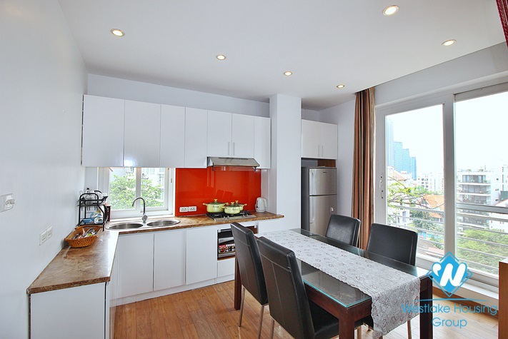 Nice apartment for rent near West lake, full furnished with large balcony