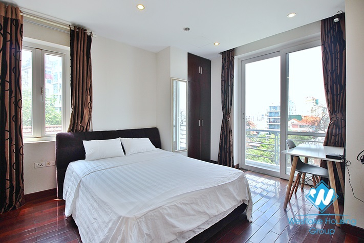 Serviced apartment for rent on To Ngoc Van Street, Tay Ho, Ha Noi 