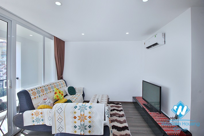 Renovated and lake view one bedroom apartment for rent in To Ngoc Van, Tay Ho