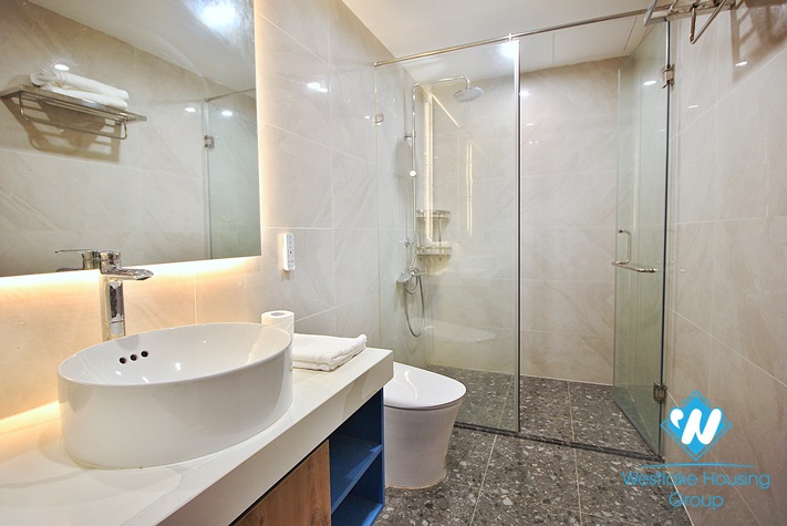 A lovely two bedroom apartment for lease in Nghi Tam st, Tay Ho