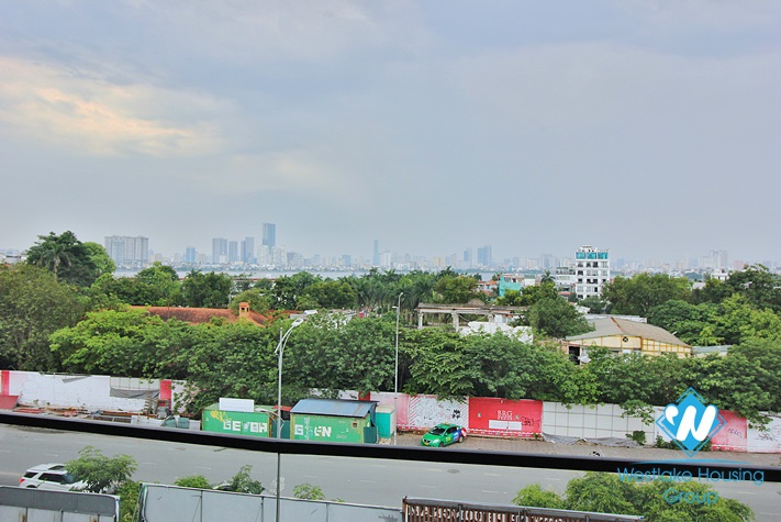 A lovely two bedroom apartment for lease in Nghi Tam st, Tay Ho