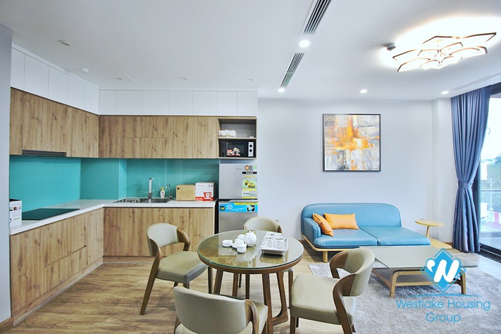 A lovely two bedroom apartment for lease in Nghi Tam st, Tay Ho