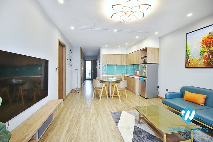 Brand new and morden 2 beds aparment for rent in Nghi Tam st, Tay Ho