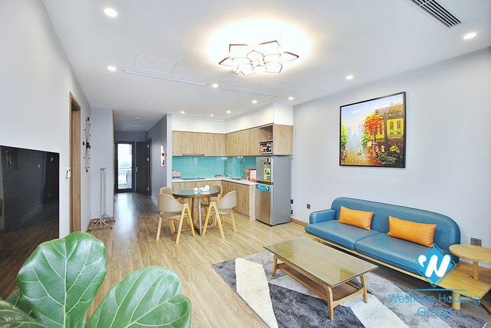 Brand new and morden 2 beds aparment for rent in Nghi Tam st, Tay Ho