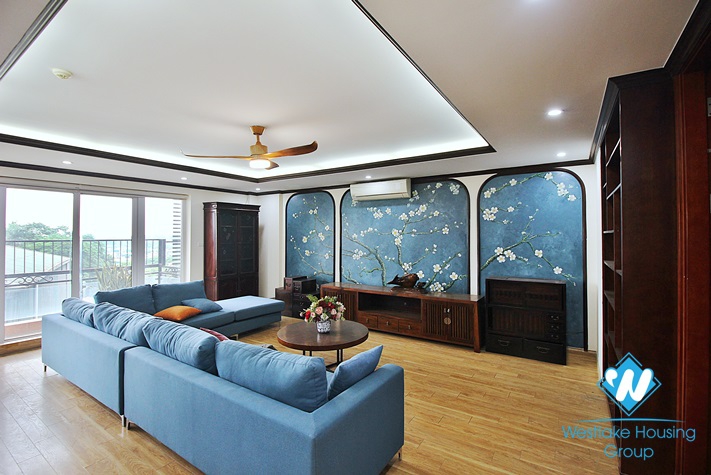 A newly and spacious 3 bedroom apartment for rent in Tay ho