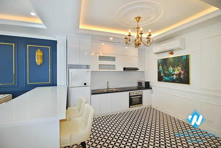 Large 02 bedrooms apartment for rent in Nhat Chieu st, Tay Ho District 