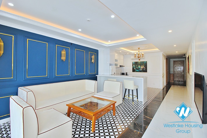 Large 02 bedrooms apartment for rent in Nhat Chieu st, Tay Ho District 