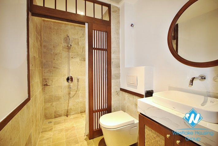 Brand new three bedrooms apartment for lease in To Ngoc Van st, Tay Ho